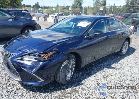 2020 Lexus Es 300H Luxury from USA, damaged, VIN 58AE21B12LU011806